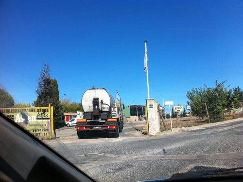 bitume, pollution, transport, camion, rd65, cres